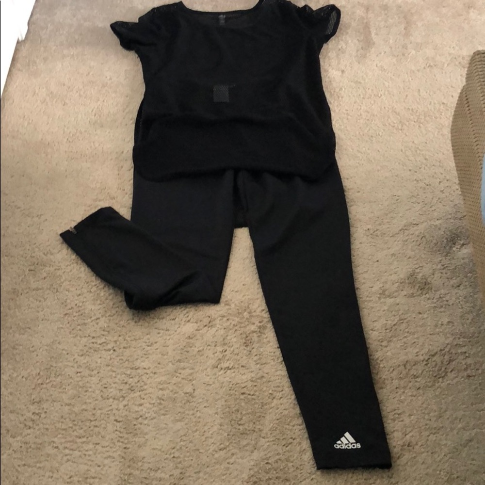Adidas Workout Pants-leggings Size XL